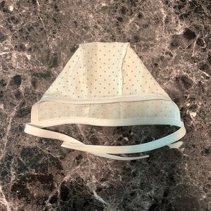 Baby bonnets 100% cotton.